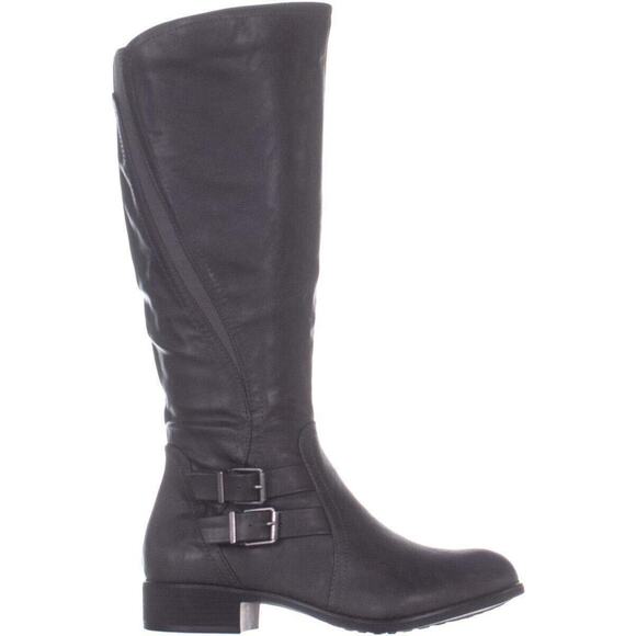 Style & Co. Womens milahp Closed Toe Knee High Fashion, Charcoal, Size 10.0 - Picture 4 of 6